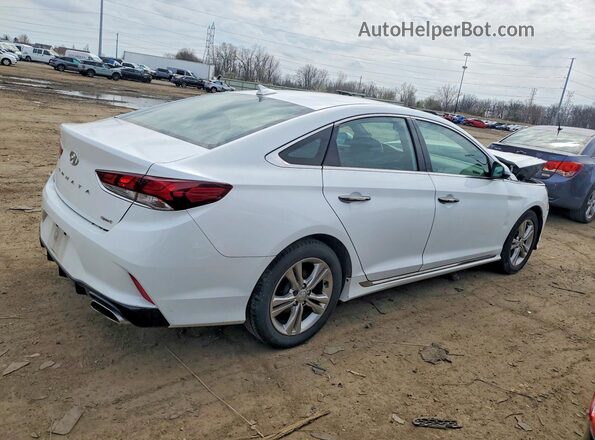 5NPE34AF2KH739366 2019 HYUNDAI SONATA White Rear right