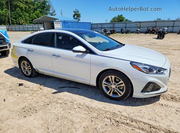 5NPE34AF2KH746348 2019 HYUNDAI SONATA White 