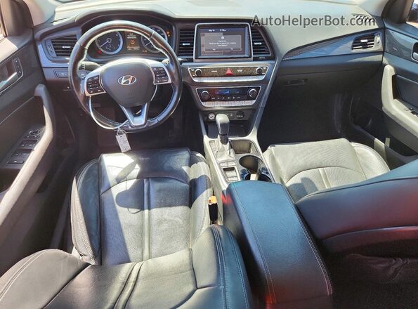 5NPE34AF2KH746348 2019 HYUNDAI SONATA White 