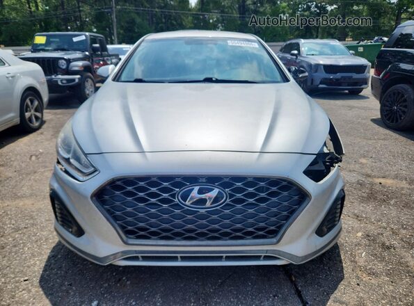 5NPE34AF2KH748293 2019 HYUNDAI SONATA Silver Вид спереду