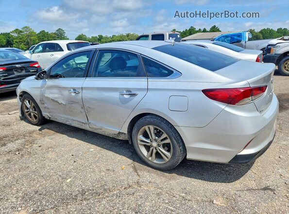 5NPE34AF2KH748293 2019 HYUNDAI SONATA Silver Задня ліва чверть