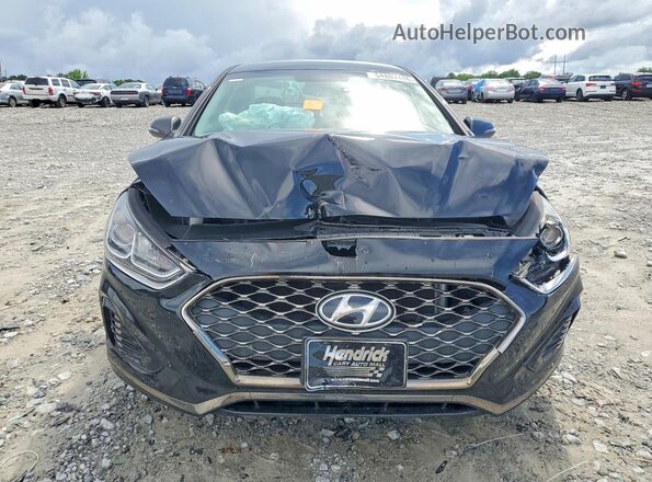 5NPE34AF2KH772089 2019 HYUNDAI SONATA Black Դիմացի տեսք