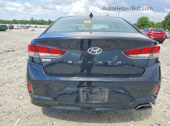 5NPE34AF2KH772089 2019 HYUNDAI SONATA Black Հետևի տեսք