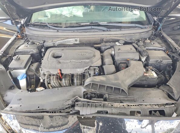 5NPE34AF2KH772089 2019 HYUNDAI SONATA Black Սալոնի հետևի տեսք