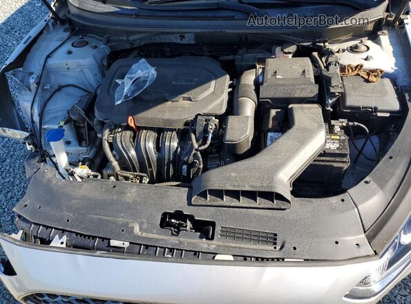 5NPE34AF2KH772092 2019 HYUNDAI SONATA Silver უკანა სალონის ხედი