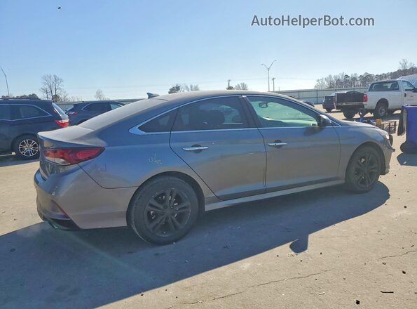 5NPE34AF2KH784324 2019 HYUNDAI SONATA Gray Rear right