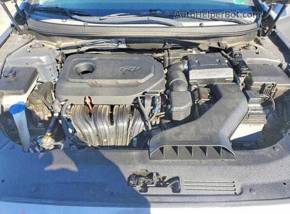 5NPE34AF2KH784324 2019 HYUNDAI SONATA Gray Rear interior view