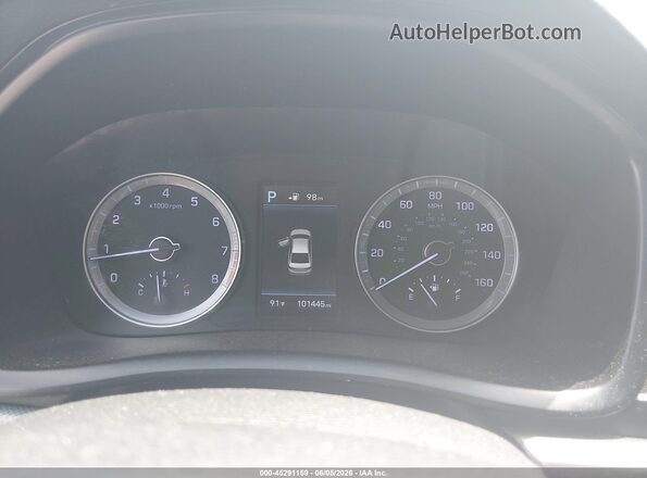 5NPE34AF2KH787675 2019 HYUNDAI SONATA Red Vista de los asientos traseros