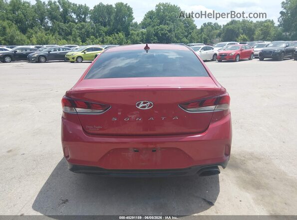 5NPE34AF2KH787675 2019 HYUNDAI SONATA Red 