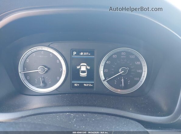 5NPE34AF2KH789314 2019 HYUNDAI SONATA White უკანა სავარძლების ხედი