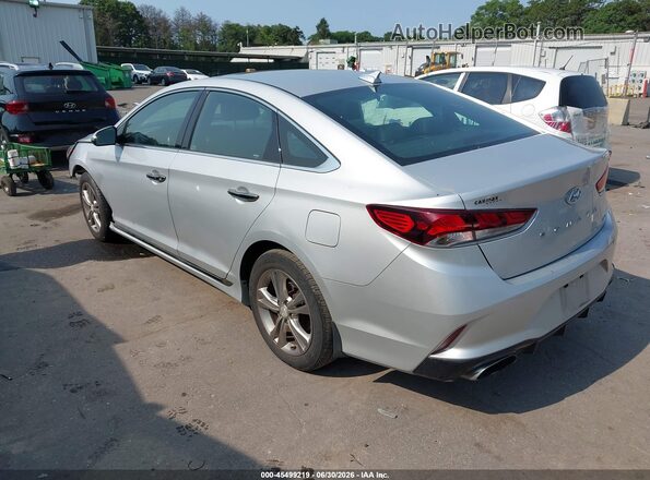 5NPE34AF2KH808346 2019 HYUNDAI SONATA Silver Հետևի ձախ