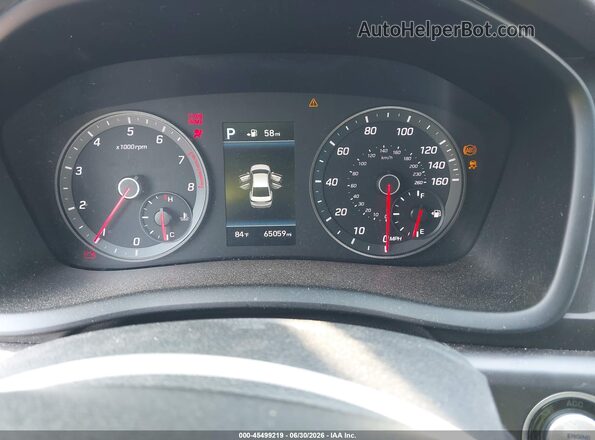 5NPE34AF2KH808346 2019 HYUNDAI SONATA Silver Հետևի նստատեղերի տեսք