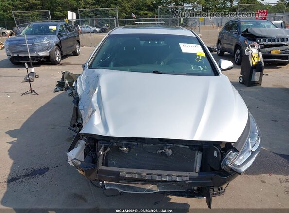 5NPE34AF2KH808346 2019 HYUNDAI SONATA Silver Սալոնի հետևի տեսք