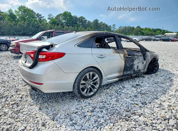 5NPE34AF3GH323155 2016 HYUNDAI SONATA Silver 