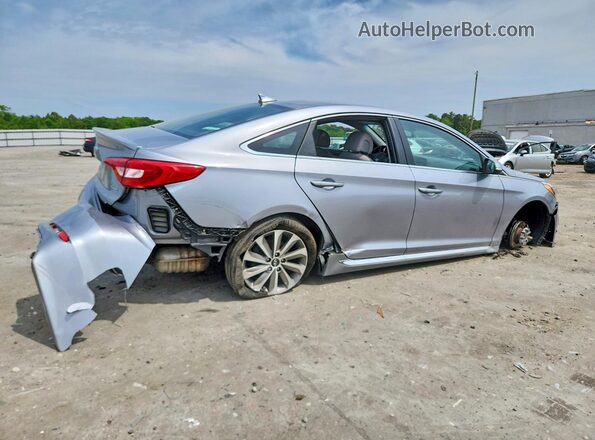 5NPE34AF3GH339615 2016 HYUNDAI SONATA Silver უკანა მარჯვენა