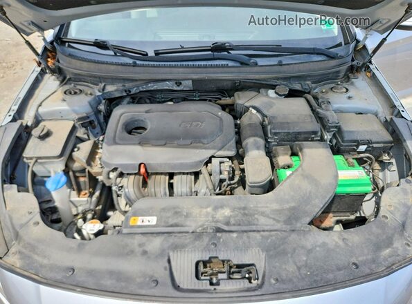 5NPE34AF3GH339615 2016 HYUNDAI SONATA Silver უკანა სალონის ხედი