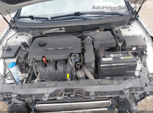 5NPE34AF3GH355782 2016 HYUNDAI SONATA Silver Rear view