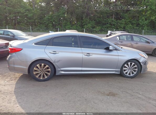 5NPE34AF3GH406536 2016 HYUNDAI SONATA Silver 