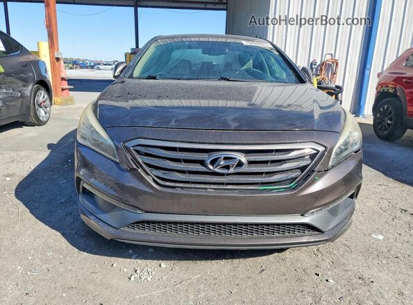 5NPE34AF3GH411218 2016 HYUNDAI SONATA Gray Вид спереду