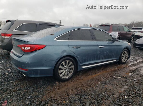 5NPE34AF3HH447234 2017 HYUNDAI SONATA Blue 