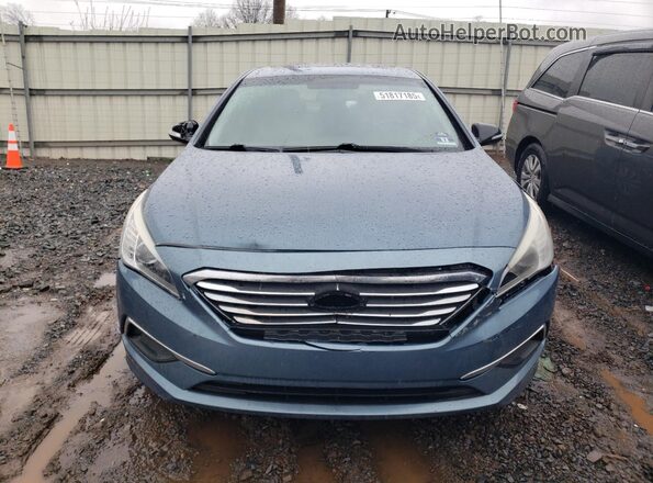 5NPE34AF3HH447234 2017 HYUNDAI SONATA Blue 