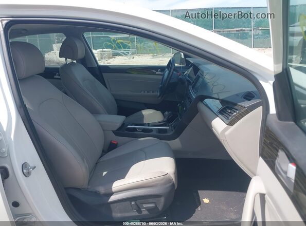 5NPE34AF3HH454149 2017 HYUNDAI SONATA White Vista interior delantera