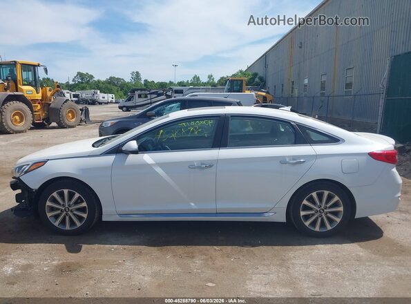 5NPE34AF3HH454149 2017 HYUNDAI SONATA White Vista interior de 360 grados
