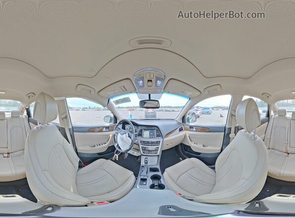 5NPE34AF3HH458413 2017 HYUNDAI SONATA Blue Սալոնի 360 աստիճան տեսք