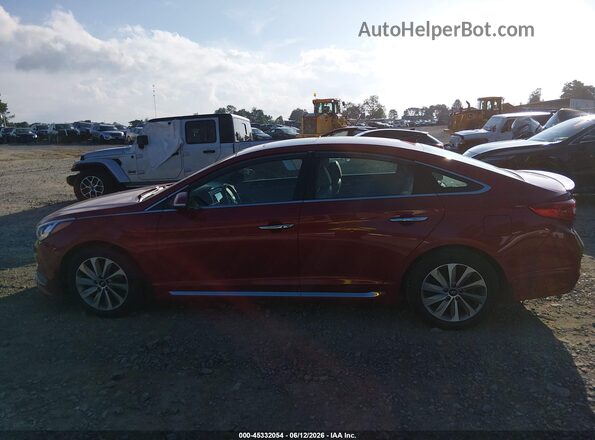 5NPE34AF3HH579233 2017 HYUNDAI SONATA Red Widok wnętrza 360 stopni