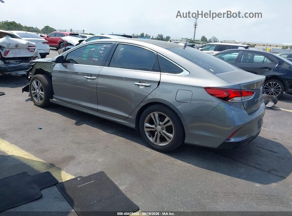 5NPE34AF3JH625536 2018 HYUNDAI SONATA Gray Tył lewy