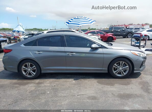 5NPE34AF3JH625536 2018 HYUNDAI SONATA Gray Widok wnętrza 360 stopni