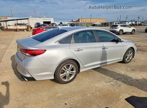 5NPE34AF3JH630638 2018 HYUNDAI SONATA Silver Trasero derecho