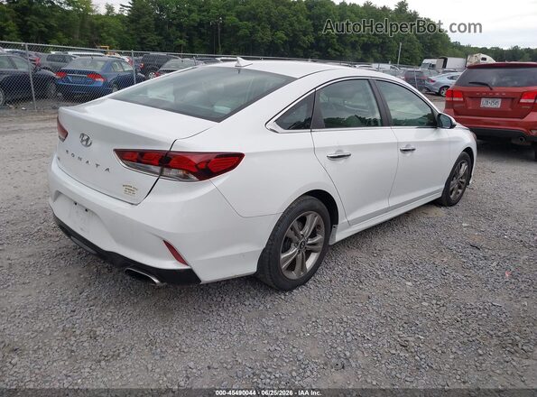 5NPE34AF3JH635905 2018 HYUNDAI SONATA White Հետևի աջ
