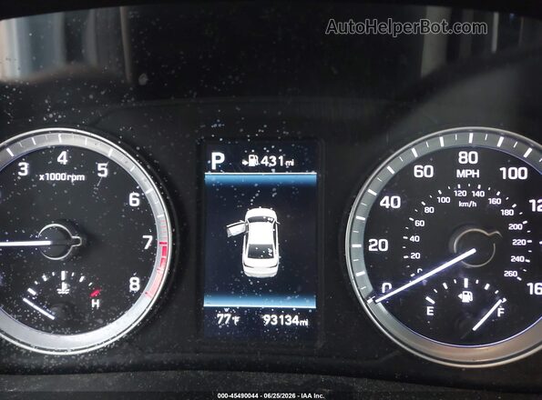 5NPE34AF3JH635905 2018 HYUNDAI SONATA White 