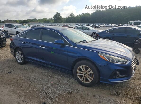 5NPE34AF3JH641882 2018 HYUNDAI SONATA Blue 