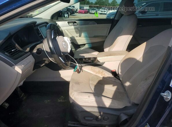 5NPE34AF3JH641882 2018 HYUNDAI SONATA Blue 