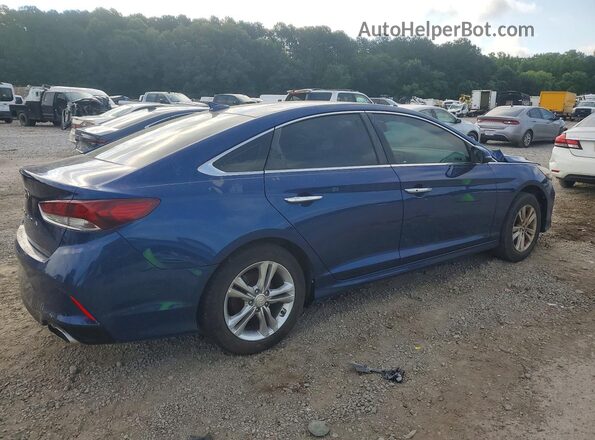 5NPE34AF3JH641882 2018 HYUNDAI SONATA Blue 