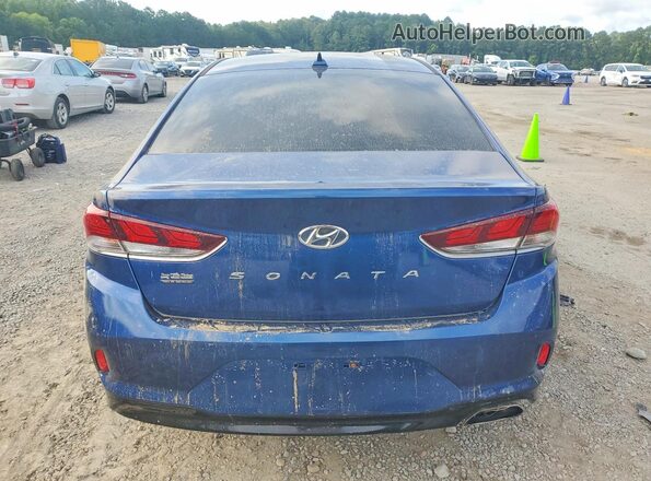 5NPE34AF3JH641882 2018 HYUNDAI SONATA Blue 