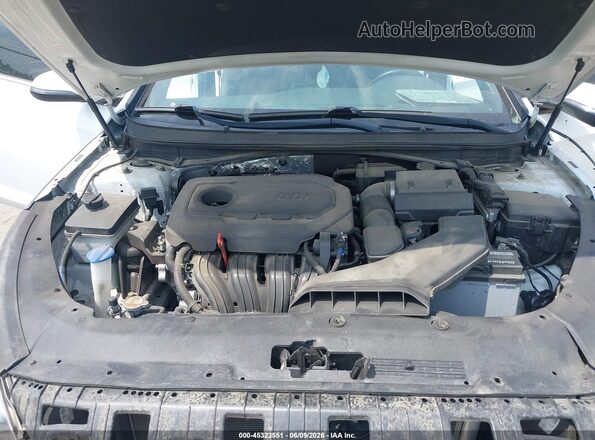 5NPE34AF3JH682433 2018 HYUNDAI SONATA White უკანა ხედი