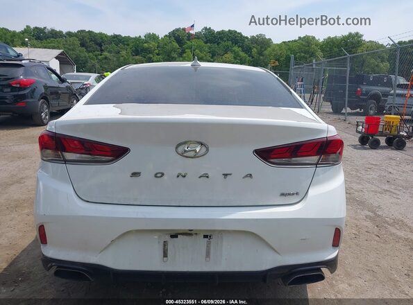 5NPE34AF3JH682433 2018 HYUNDAI SONATA White 