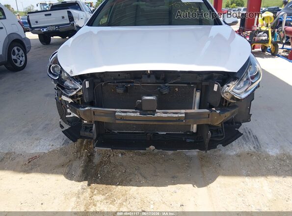 5NPE34AF3JH724051 2018 HYUNDAI SONATA White წინა ხედი