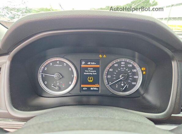 5NPE34AF3KH731101 2019 HYUNDAI SONATA Red 