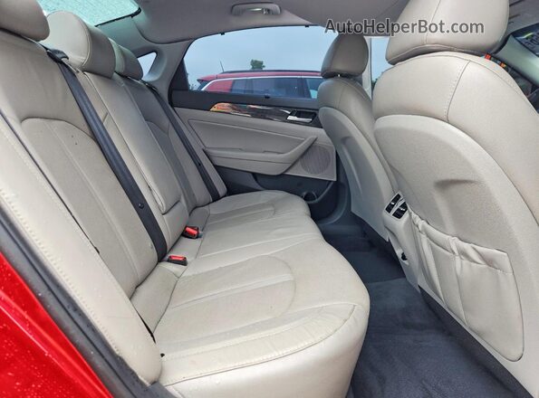 5NPE34AF3KH731101 2019 HYUNDAI SONATA Red 