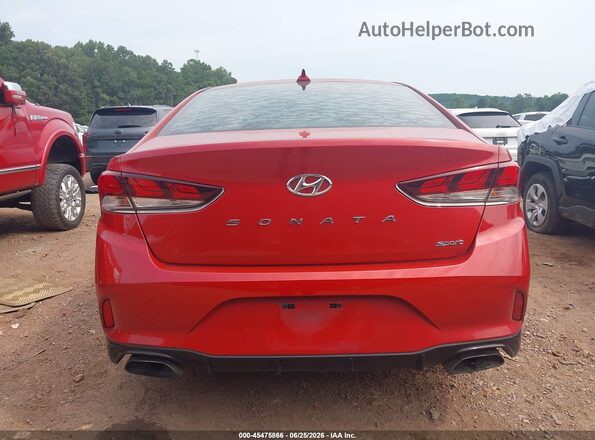 5NPE34AF3KH740378 2019 HYUNDAI SONATA Red 