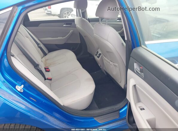 5NPE34AF3KH771310 2019 HYUNDAI SONATA Синий Вид наклейки с VIN-кодом