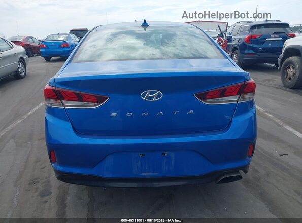 5NPE34AF3KH771310 2019 HYUNDAI SONATA Синий 
