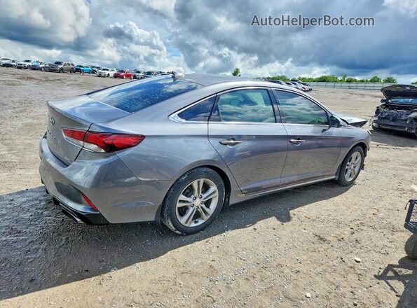 5NPE34AF3KH772229 2019 HYUNDAI SONATA Gray 