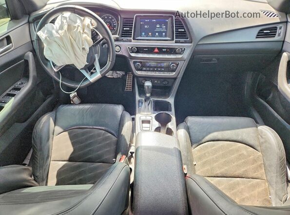5NPE34AF3KH772229 2019 HYUNDAI SONATA Gray 