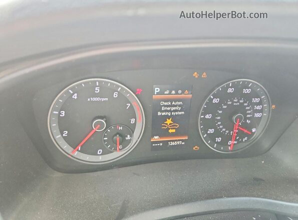5NPE34AF3KH772229 2019 HYUNDAI SONATA Gray 
