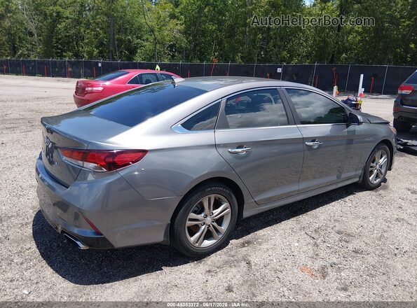 5NPE34AF3KH783991 2019 HYUNDAI SONATA Серый Задняя правая четверть